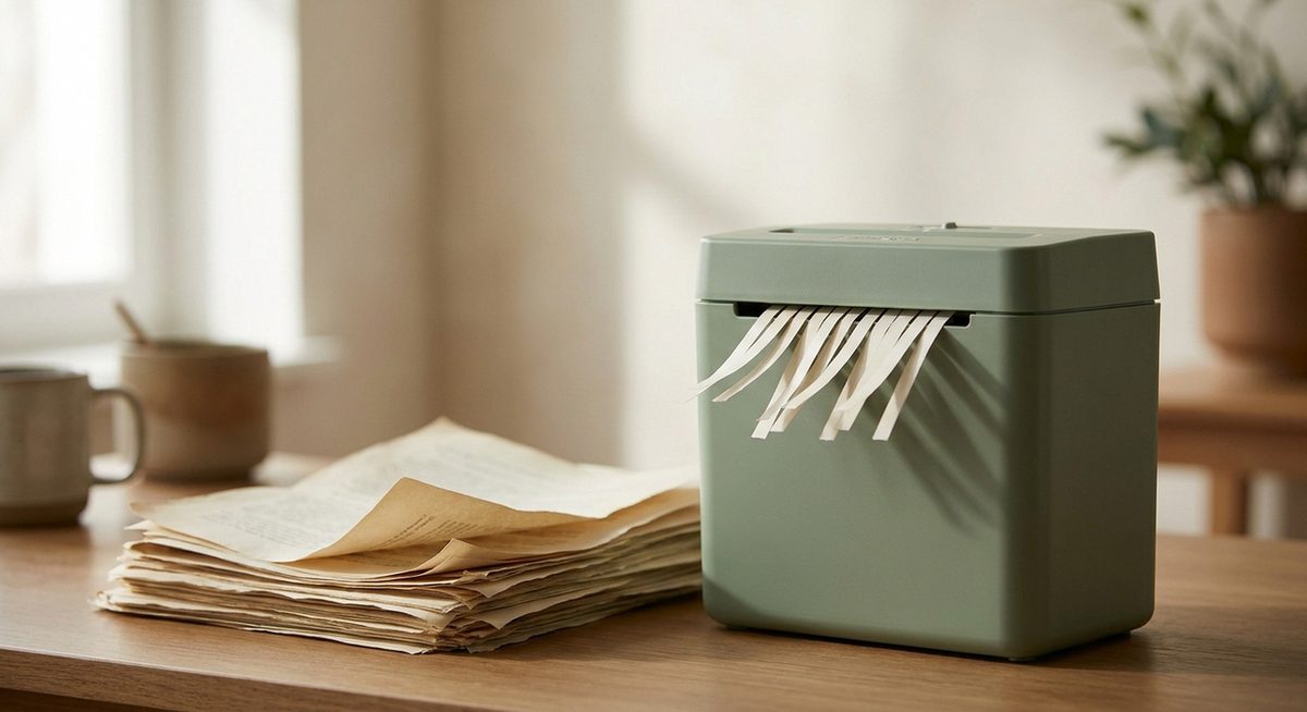 Destructora de papel corte partícula doméstica