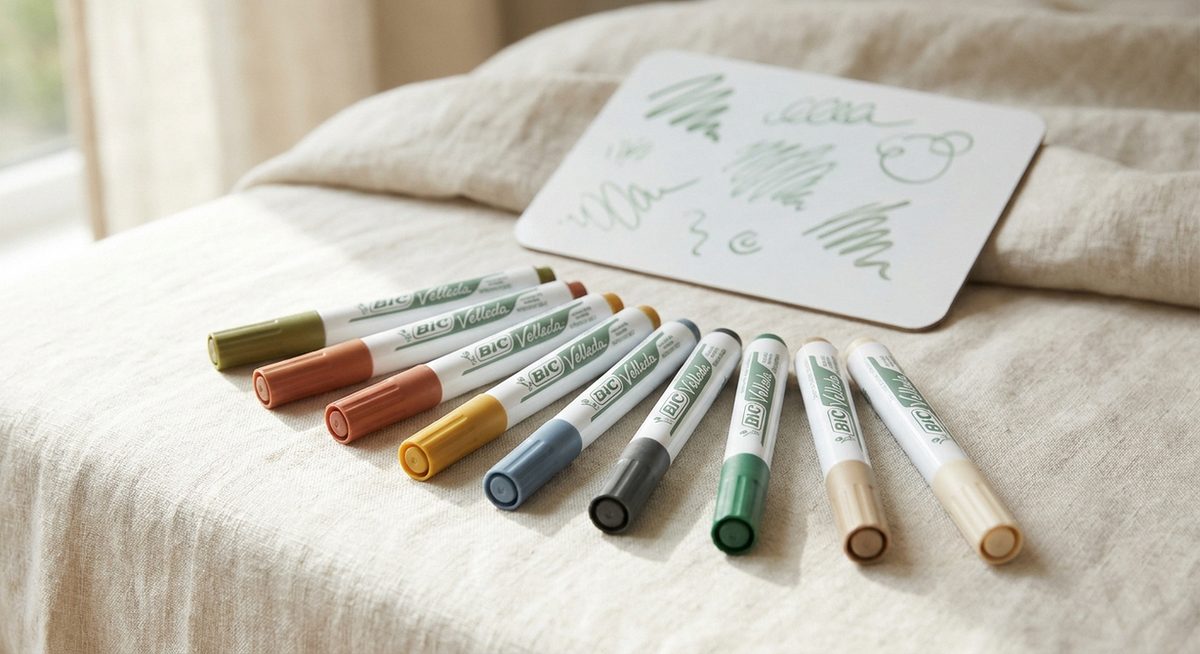 Rotuladores Bic Velleda pack 8 colores