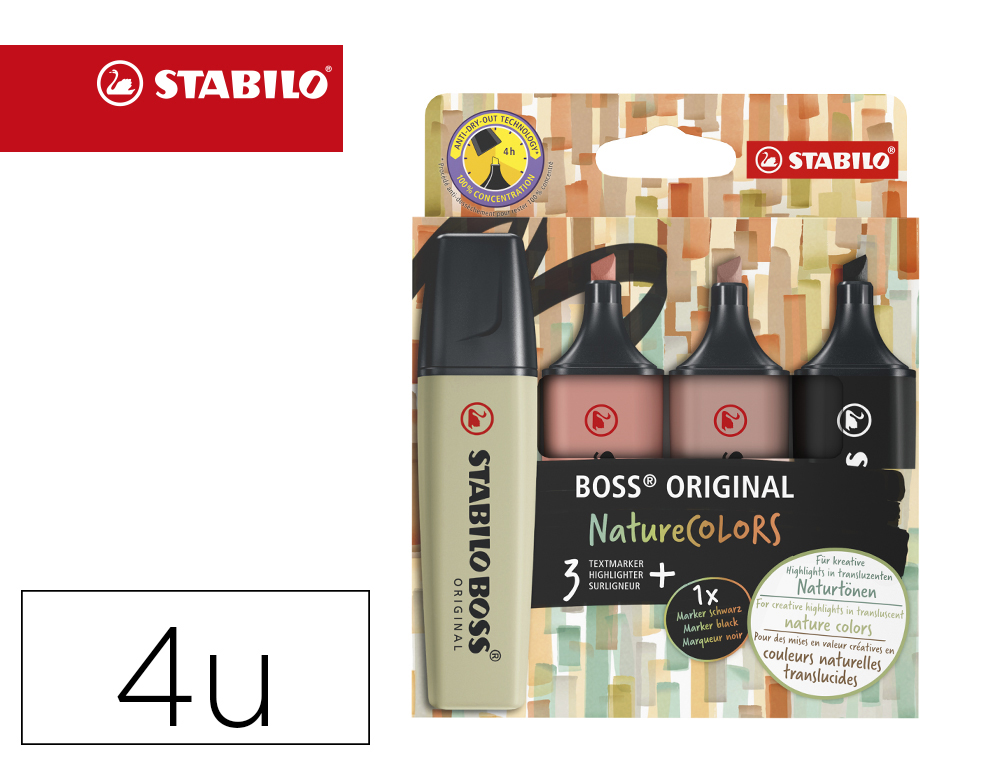 ROTULADOR STABILO BOSS 120 UNIDADES